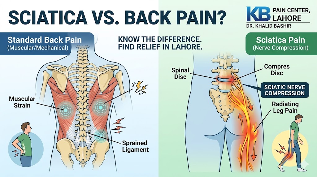 Sciatica vs. Back Aches
